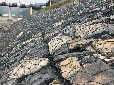 靖邊縣矽膠涂塑格賓網