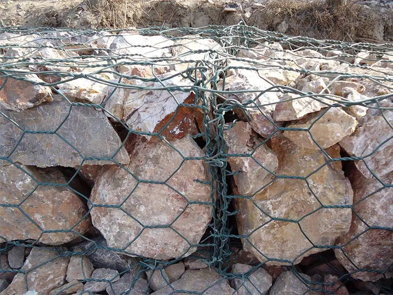 靖邊縣矽膠涂塑格賓網