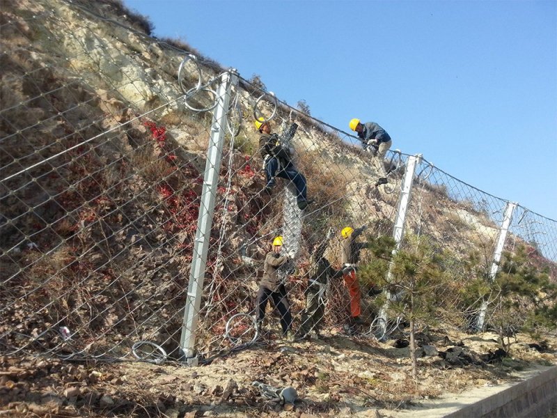 靖邊縣山體滑坡防護網