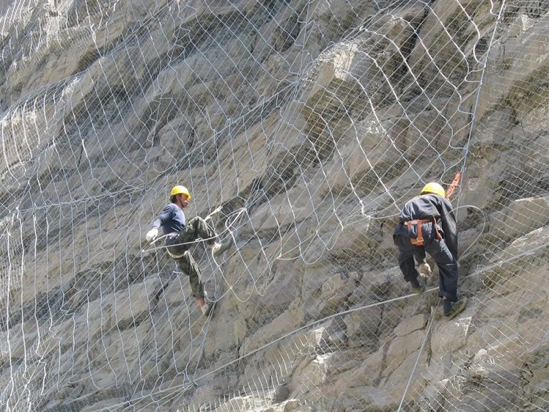 靖邊縣山體滑坡防護網