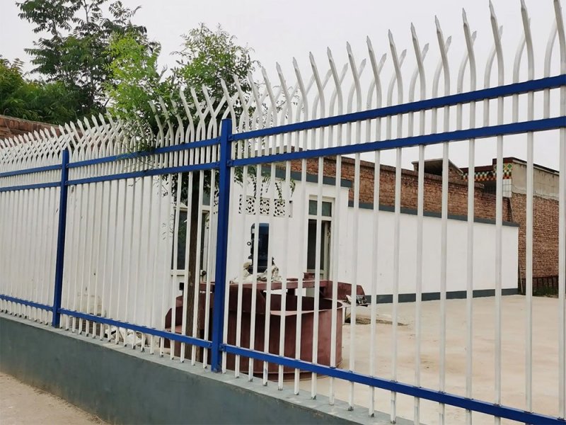 靖邊縣雙向防攀爬鋅鋼護欄